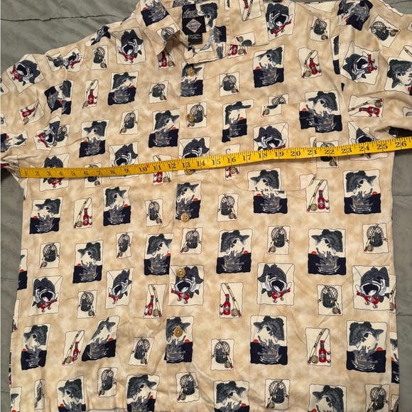 Tabasco button front fishing shirt XL - Picture 5 of 7